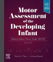 Motor Assessment of the Developing Infant: Alberta Infant Motor Scale (AIMS) 2nd edition