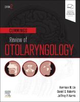 Cummings Review of Otolaryngology 2nd edition