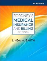 Workbook for Fordney's Medical Insurance and Billing 16th edition