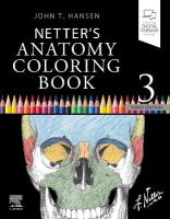 Netter's Anatomy Coloring Book 3rd edition
