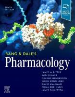Rang & Dale's Pharmacology 10th edition