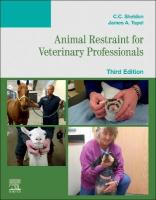Animal Restraint for Veterinary Professionals 3rd edition