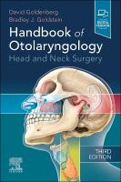 Handbook of Otolaryngology: Head and Neck Surgery 3rd edition