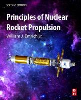 Principles of Nuclear Rocket Propulsion 2nd edition