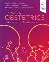 Gabbe's Obstetrics: Normal and Problem Pregnancies 9th edition