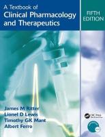 Textbook of Clinical Pharmacology and Therapeutics, 5Ed 5th edition