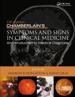 Chamberlain's Symptoms and Signs in Clinical Medicine, An Introduction to  Medical Diagnosis 13th edition