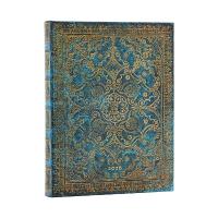 2026 Azure (Equinoxe) Ultra 12-month Day-at-a-Time Hardcover Flexi  Dayplanner 2026 (Elastic Band Closure)