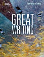 Great Writing Foundations Student Book 5th Edition