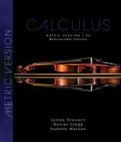 Multivariable Calculus, Metric Edition 9th edition