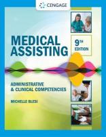 Medical Assisting: Administrative & Clinical Competencies 9th edition