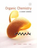 Organic Chemistry: A Short Course 13th edition