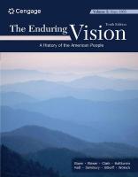 Enduring Vision, Volume II: Since 1865 10th edition