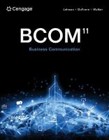 BCOM 11th edition
