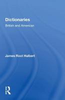 Dictionaries: British and American