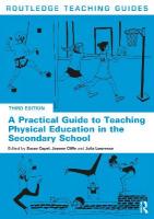 Practical Guide to Teaching Physical Education in the Secondary School 3rd edition