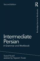Intermediate Persian: A Grammar and Workbook 2nd edition
