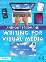 Writing for Visual Media 5th edition