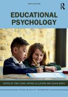 Educational Psychology 3rd edition
