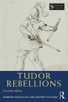 Tudor Rebellions 7th edition
