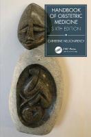 Handbook of Obstetric Medicine 6th edition
