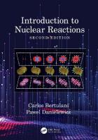 Introduction to Nuclear Reactions 2nd edition