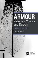 Armour: Materials, Theory, and Design 2nd edition