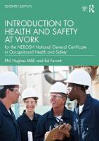 Introduction to Health and Safety at Work: for the NEBOSH National General Certificate in Occupational Health and Safety 7th edition