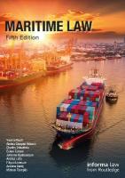 Maritime Law 5th edition