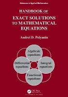 Handbook of Exact Solutions to Mathematical Equations