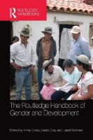 Routledge Handbook of Gender and Development