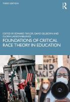 Foundations of Critical Race Theory in Education 3rd edition