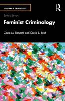 Feminist Criminology 2nd edition