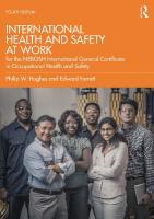 International Health and Safety at Work: for the NEBOSH International General Certificate in Occupational Health and  Safety 4th edition