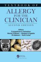 Textbook of Allergy for the Clinician 2nd edition