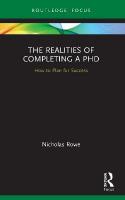 Realities of Completing a PhD: How to Plan for Success