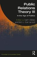 Public Relations Theory III: In the Age of Publics
