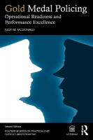 Gold Medal Policing: Operational Readiness and Performance Excellence 2nd edition