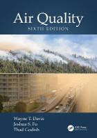 Air Quality 6th edition