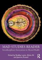 Mad Studies Reader: Interdisciplinary Innovations in Mental Health