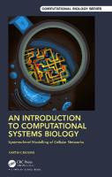 Introduction to Computational Systems Biology: Systems-Level Modelling of Cellular Networks
