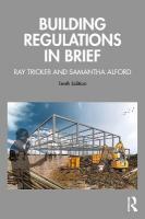 Building Regulations in Brief 10th edition