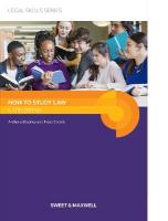 How to Study Law 9th edition