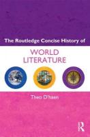 Routledge Concise History of World Literature