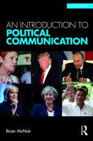 Introduction to Political Communication: Sixth Edition 6th edition