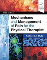 Mechanisms and Management of Pain for the Physical Therapist 3rd edition