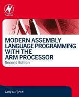 Modern Assembly Language Programming with the ARM Processor 2nd edition