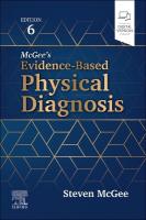 McGee's Evidence-Based Physical Diagnosis 6th edition
