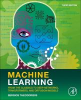 Machine Learning: From the Classics to Deep Networks, Transformers, and Diffusion Models 3rd edition