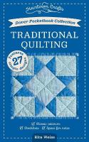 Dover Pocketbook Collection: Traditional Quilting: Classic Patterns, Checklist, Space for Notes